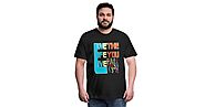 alexman t shirt design & mask | love the life you live quotes - Mens Premium T-Shirt