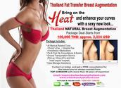 Benefit Breast Fat Transfer Thailand/Natural Breast Augmentation Thailand - Urban Beauty Thailand 100,000 THB/ approx...