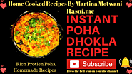 Instant Poha Dhokla Recipe Rasoi.me By Martina Motwani | Rasoi Me