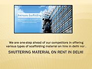 Scaffolding on rent in delhi NCR by amirsonsscaff - Issuu