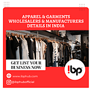 Website at https://www.ibphub.com/apparel-and-garments