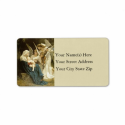 Angels Serenade Mary Vintage Address Label from Zazzle.com