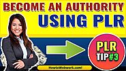 How to Become an Authority in your Niche | Use PLR to Establish Yourself as an Authority