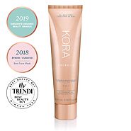 Turmeric Brightening Exfoliating Mask Online | KORA Organics