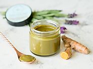 Turmeric Face Mask With Matcha, Manuka Honey and Bentonite Clay | Clay Mask for Anti Aging, Skin Brightening, and Acn...