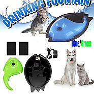 Pet Puppy Electric Circulating Drinking Water Fountain Waterer Bowl Cycle Feeder Dog Cat Fishing & Hunting from Sport...