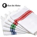 Kitchen Dish Towels with Vintage Design, Super Absorbent 100% Natural Cotton Kitchen Towels (Size: 25.5"x15.5") - 6 P...