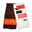 Trick or Treat Halloween Kitchen Towels 2 Pack