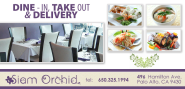Siam Orchid Organic Fine Dining - Palo Alto