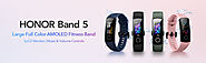 Amazon.in: Buy HONOR Band 5 (MeteoriteBlack)- Waterproof Full Color AMOLED Touchscreen, SpO2 (Blood Oxygen), Music Co...