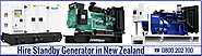 Leasing The Generators To Avert The Power Failure in New Zealand