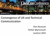 Convergence of UX and Technical Communication