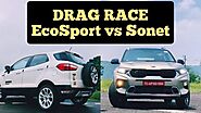 Kia Sonet vs Ford Ecosport - Drag Race of Diesel Variants
