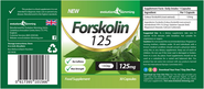 Forskolin 125 mg