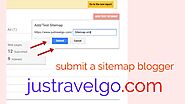 Submit sitemap Blogger In Hindi