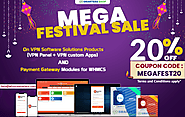 GET 20% OFF ON VPN SOFTWARE SOLUTIONS PRODUCTS AND PAYMENT GATEWAY MODULES