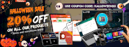 HALLOWEEN SALE IS ON AT WHMCS SMARTERS | GET 20% OFF ON ALL OUR PRODUCTS