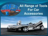 All range of tools for car accessories