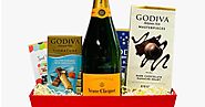 Veuve Clicquot Anniversary Champagne Gift Basket
