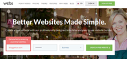 Create a Free Website on Webs. Better Websites Made Simple.