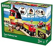 Schylling Brio Farm Railway Set (Ages 3 and up)