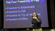 Scot Osterweil - The Four Freedoms of Play, HBS 25 Apr 2007 (audio fix) - YouTube