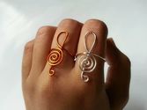 Treble Clef Ring-Cut out and Keep