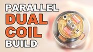 Plume Veil RDA Clone Parallel Dual Coil Build - .26 Ω