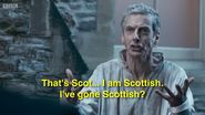 He's Scottish.
