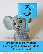 3rd Birthday Party Ideas