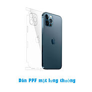PPF stickers on the back of iPhone 12 Pro Max