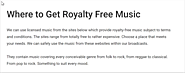 Royalty Free Music Sites, how to obtain licensed music for your live streams – Live Video Training
