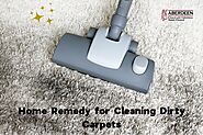 What is a Home Remedy for Cleaning Dirty Carpets?