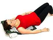 Nayoya Acupressure Mat for At Home Back Pain Sciatica Fibromyalgia Relief