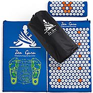 Best Acupressure Mat & Pillow Set - SALE - Effective Remedy for Pain and Stress Relief - With Magnet Therapy - FREE B...