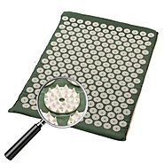 Sivan Health and Fitness® Acupressure Mat for Back Massage Comfort