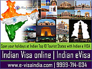 Span your holidays at Indian Top 10 Tourist States with Indian e VISA - Visa for India | Indian E Visa Online | Touri...
