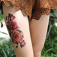 Try out Some Best Women Rose Tattoo | Fashionterest