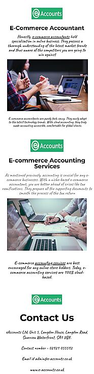 Ecommerce Accountant | Ecommerce Businesses Accounting