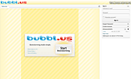 Website at bubbls.us