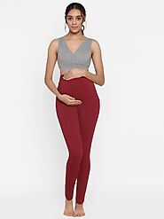 High Waisted Maternity Activewear Leggings