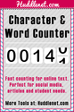 Character Count Online