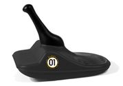 Zipfy Freestyle Mini Luge Snow Sled (Black Diamond)