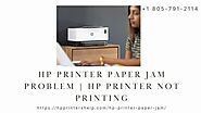 Fix -HP Printer Paper Jam/Out Of Paper? 1-8057912114 HP Printer Helpline Now
