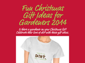 Fun Christmas Gift Ideas for Gardeners 2014