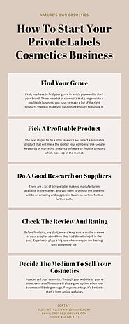 How To Start Your Private Label Cosmetics Business