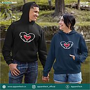 Valentines Day Couple Hoodies