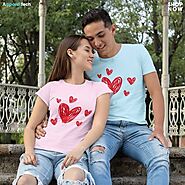 Valentine Day Couple Tshirt