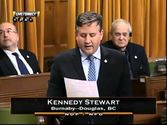 Statement in Parliament on the Kinder Morgan Pipeline Protests