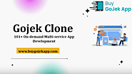 Gojek Clone - On-demand Multi-service App Development